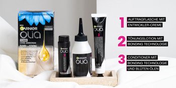 Packungsinhalt des Olia Toners