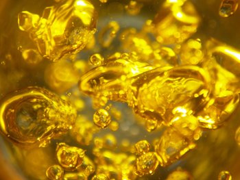 Nahaufnahme einer öligen Textur