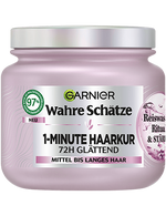 Garnier Wahre Schätze Reiswasser Ritual & Stärke 1-Minute glättende Haarkur - Produktabbildung