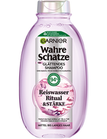 Garnier Wahre Schätze Reiswasser Ritual & Stärke, Glättendes Shampoo, 250 ml - Produktabbildung